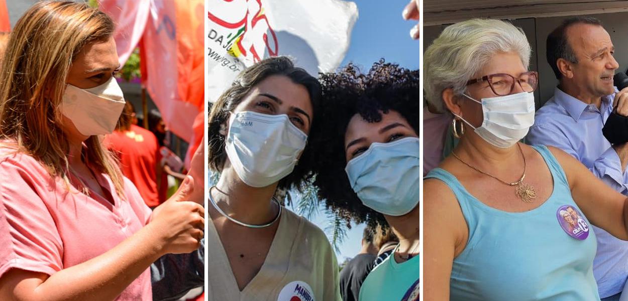 Marília Arraes, Manuela D'Ávila e Célia Tavares