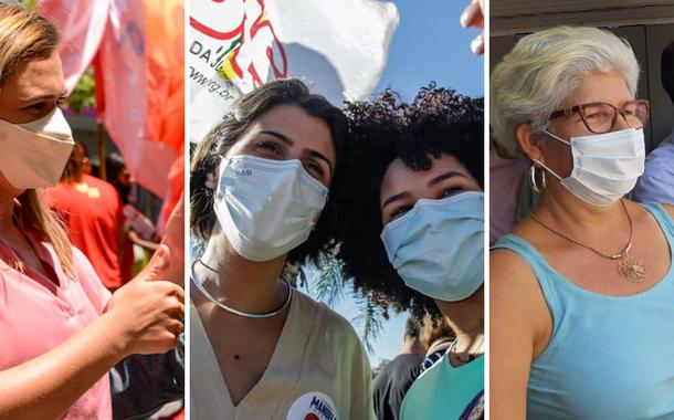 Marília Arraes, Manuela D'Ávila e Célia Tavares