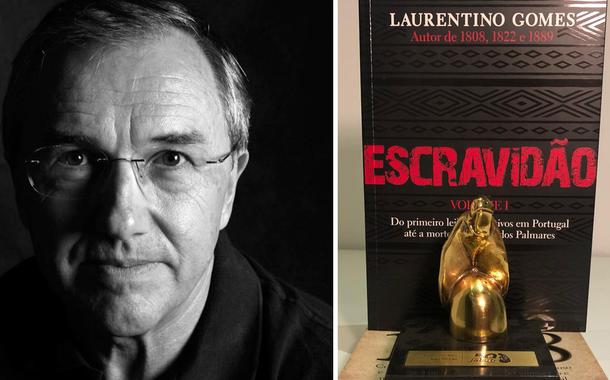 Laurentino Gomes e o livro premiado