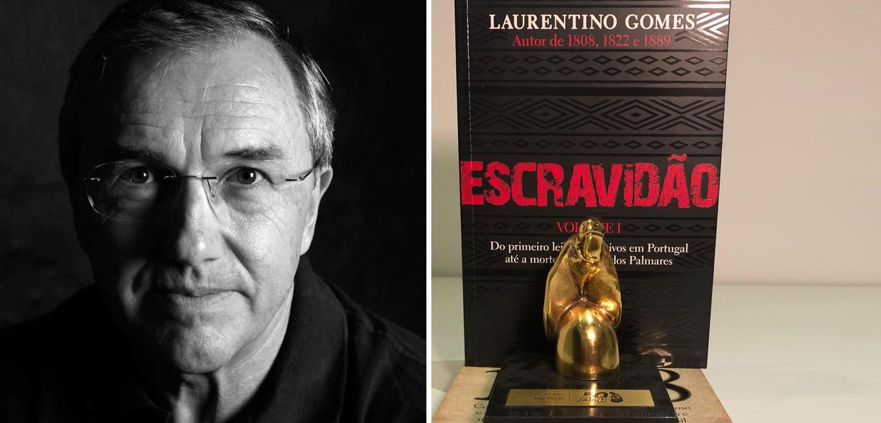 Laurentino Gomes e o livro premiado