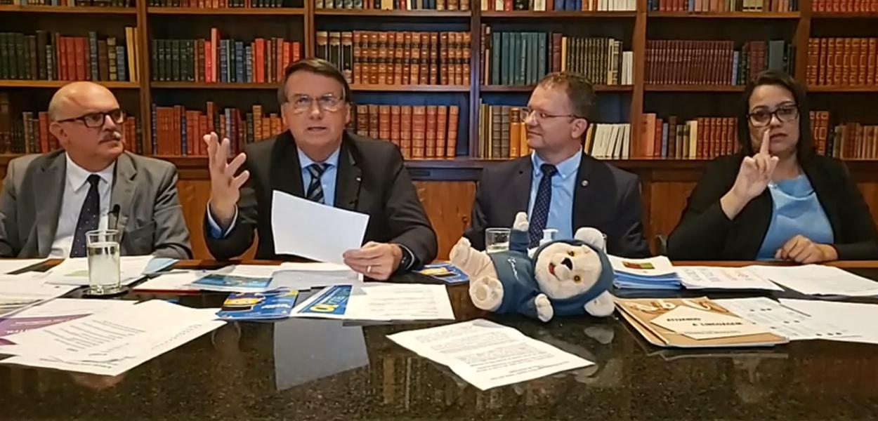 Bolsonaro em live