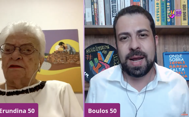 Luiza Erundina e Guilherme Boulos