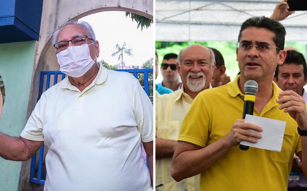 Amazonino Mendes e David Almeida