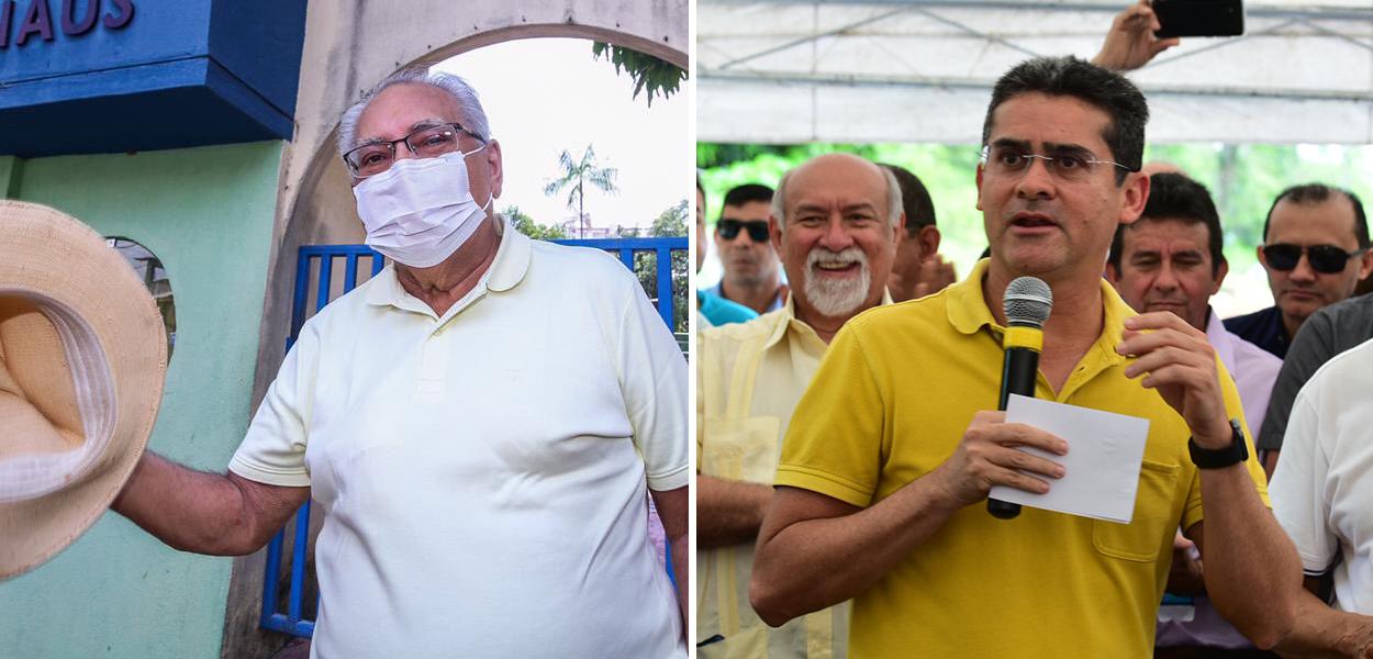 Amazonino Mendes e David Almeida