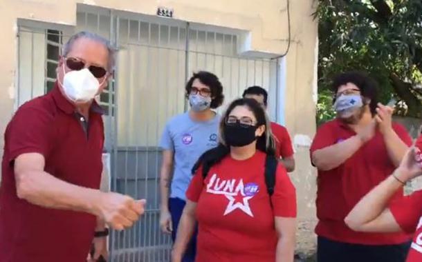 José Dirceu vota neste domingo (29.nov.2020)