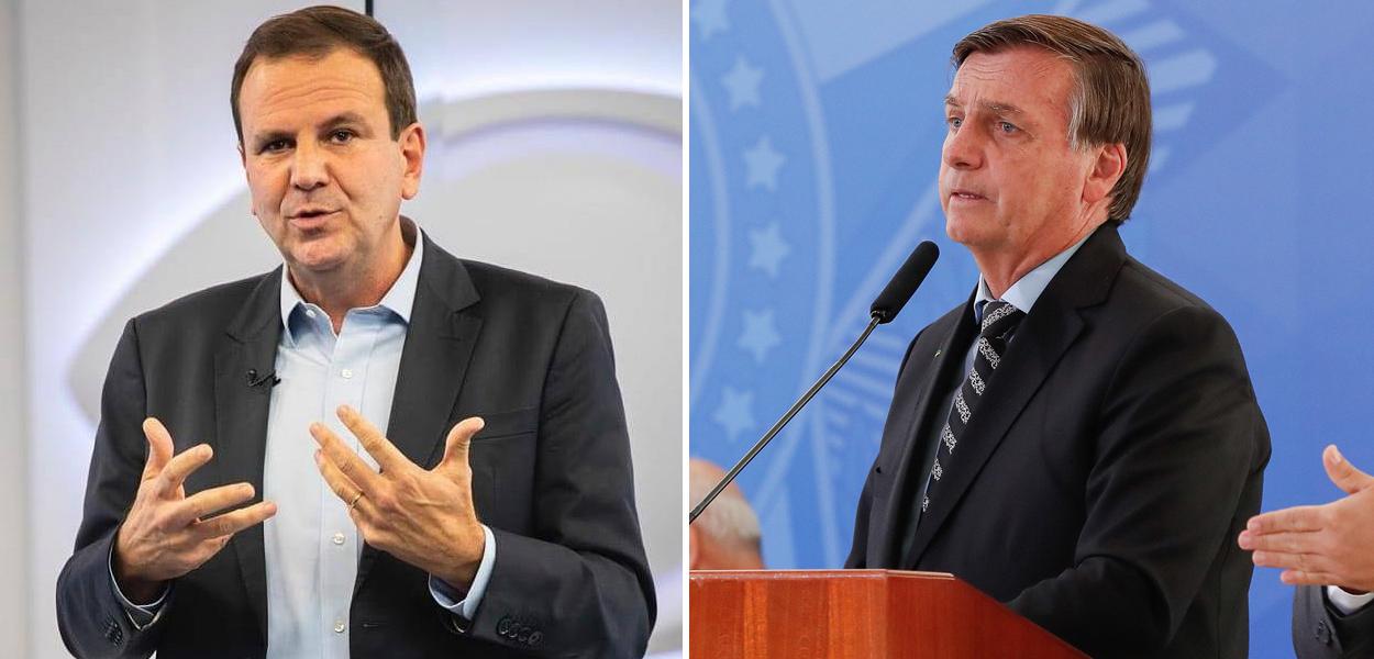 Eduardo Paes e Jair Bolsonaro