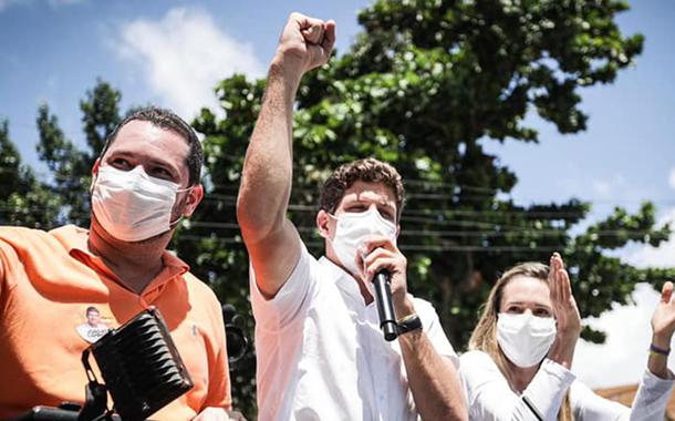 João Campos em campanha