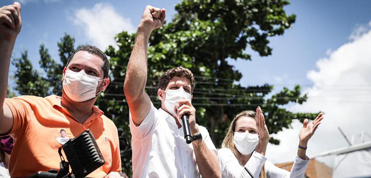 João Campos em campanha