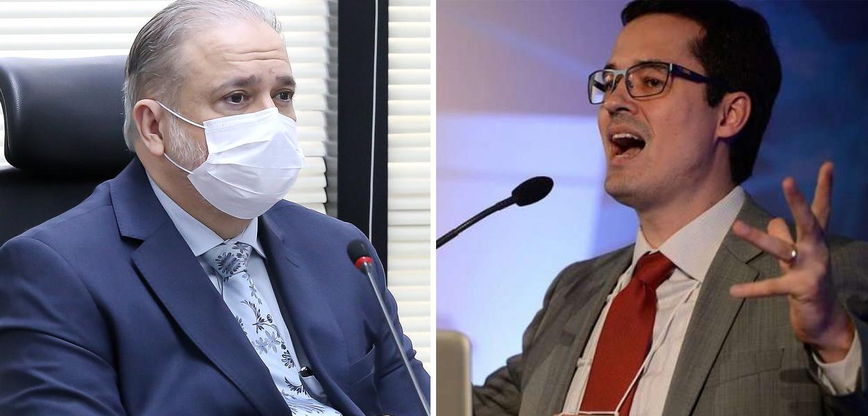 Augusto Aras e Deltan Dallagnol