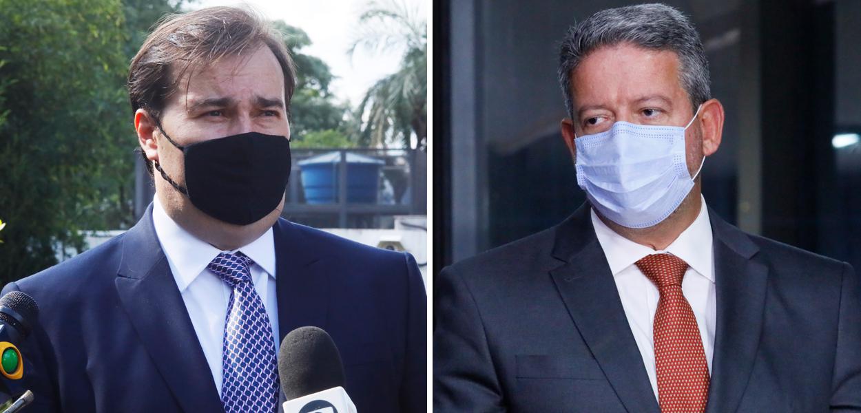 Rodrigo Maia e Arthur Lira