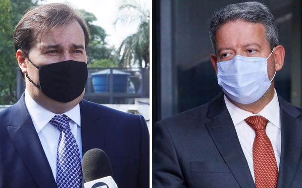 Rodrigo Maia e Arthur Lira