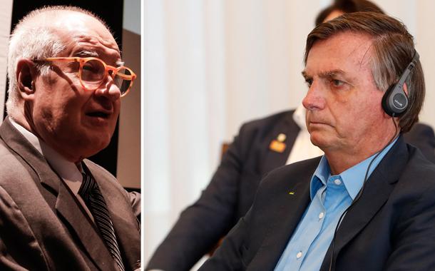 Elio Gaspari e Jair Bolsonaro