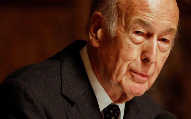 Ex-presidente da França Valery Giscard d'Estaing