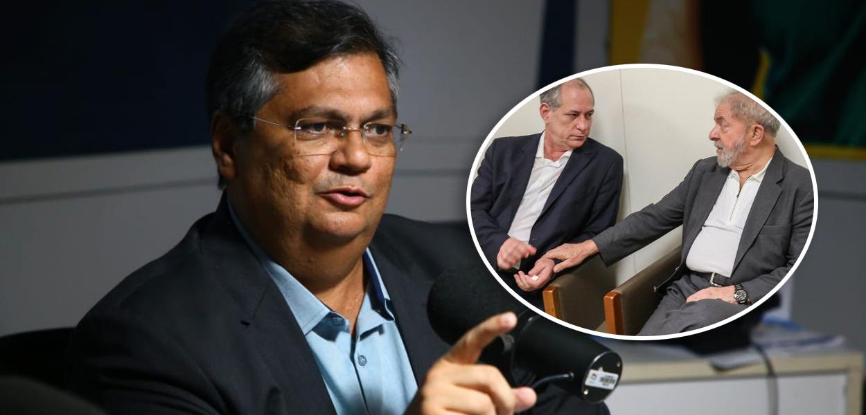 Flávio Dino, Ciro Gomes e Lula