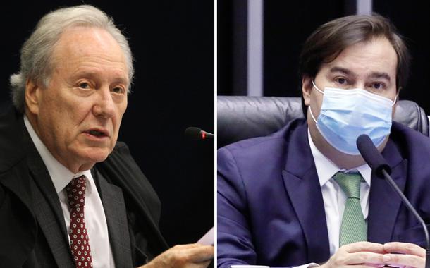 Ricardo Lewandowski e Rodrigo Maia