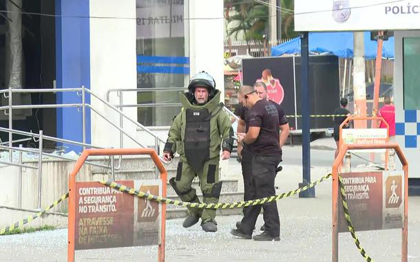 Assalto em Belford Roxo; Reprodução/TV Globo