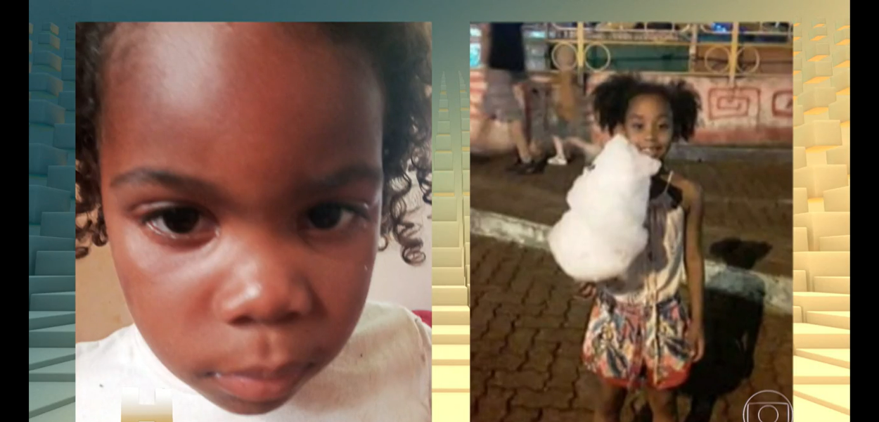 Emilly e Rebeca, vítimas num tiroteio em Duque de Caxias