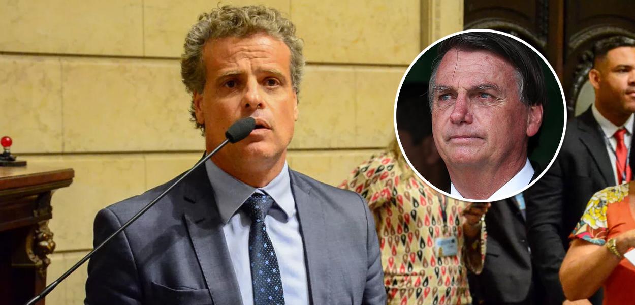 Leonel Brizola Neto e Jair Bolsonaro