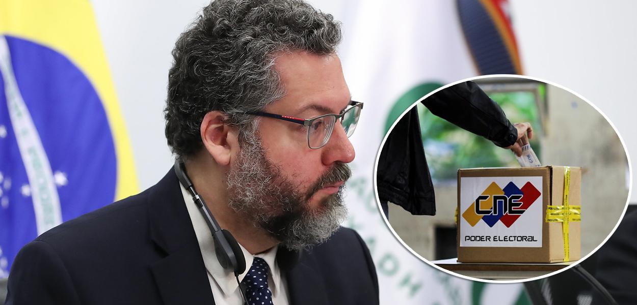 Ernesto Araújo e votação na Venezuela