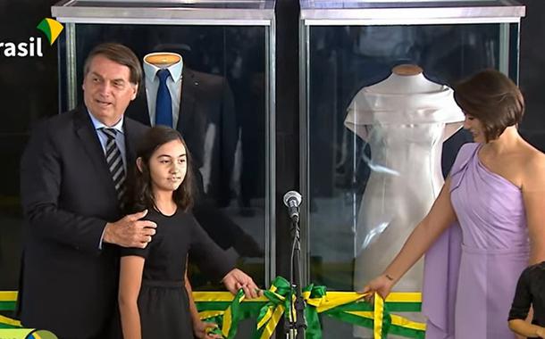 Jair Bolsonaro, Laura e Michelle