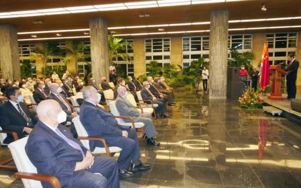 Ato em homenagem aos 60 anos das relações entre Cuba e China