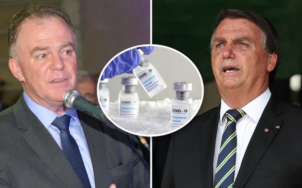 Renato Casagrande e Jair Bolsonaro