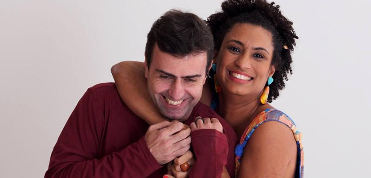 Marcelo Freixo e Marielle