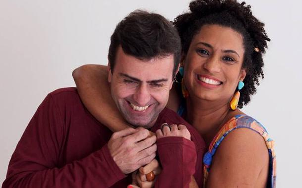 Marcelo Freixo e Marielle