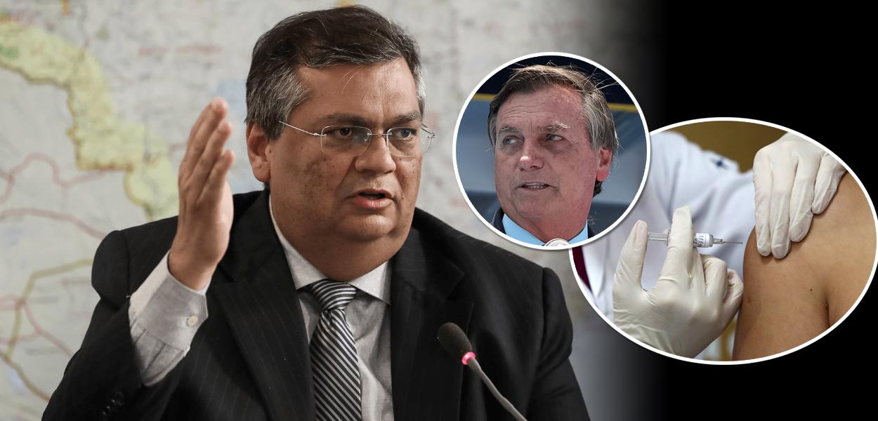 Flávio Dino, Bolsonaro e vacina