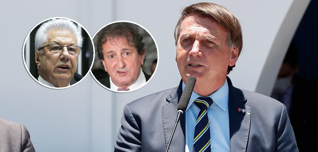 Arlindo Chinaglia, Nilto Tatto e Jair Bolsonaro