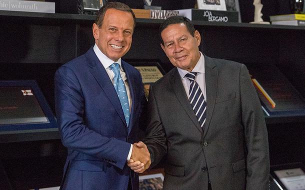 João Doria e Hamilton Mourão