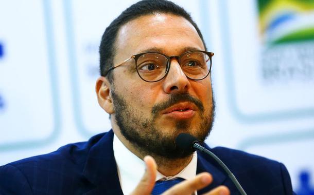  O secretário substituto de Vigilância em Saúde, Júlio Croda,  durante entrevista coletiva para esclarecimentos técnicos sobre o coronavírus da China