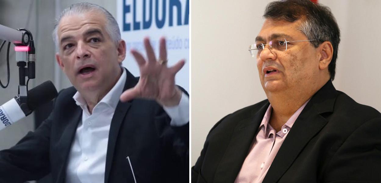 Márcio França e Flávio Dino