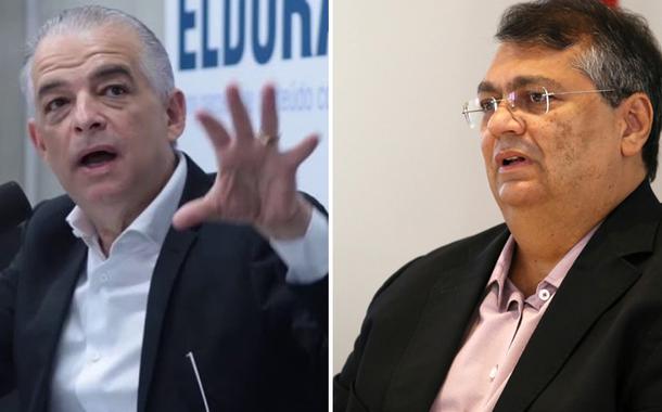 Márcio França e Flávio Dino