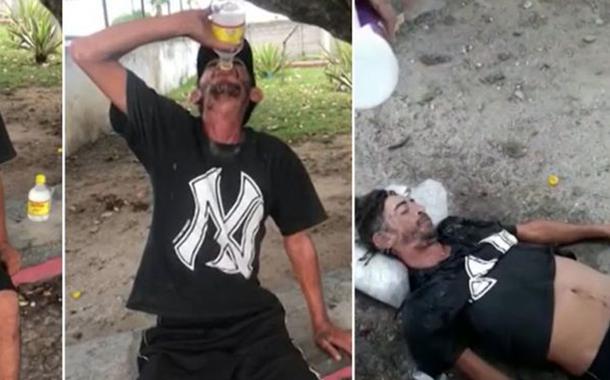 Homem ingere duas garrafas de cachaça e morre após passar mal