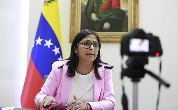Delcy Rodríguez, vice-presidente da Venezuela