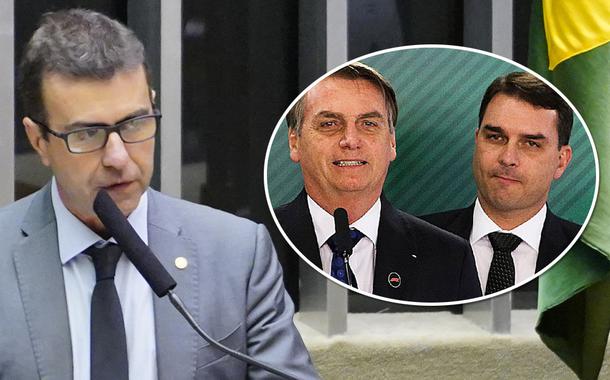 Marcelo Freixo, Jair e Flávio Bolsonaro