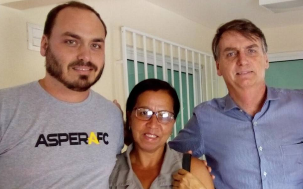 Carlos Bolsonaro, Wal do Açaí e Jair Bolsonaro