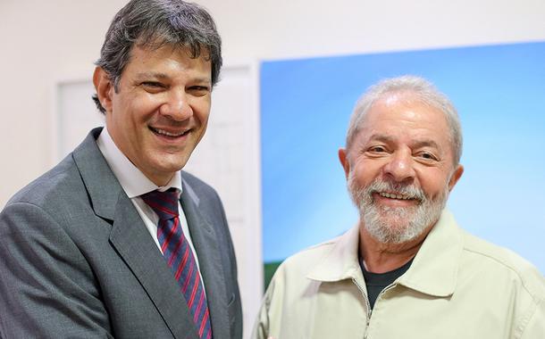 Fernando Haddad e Lula