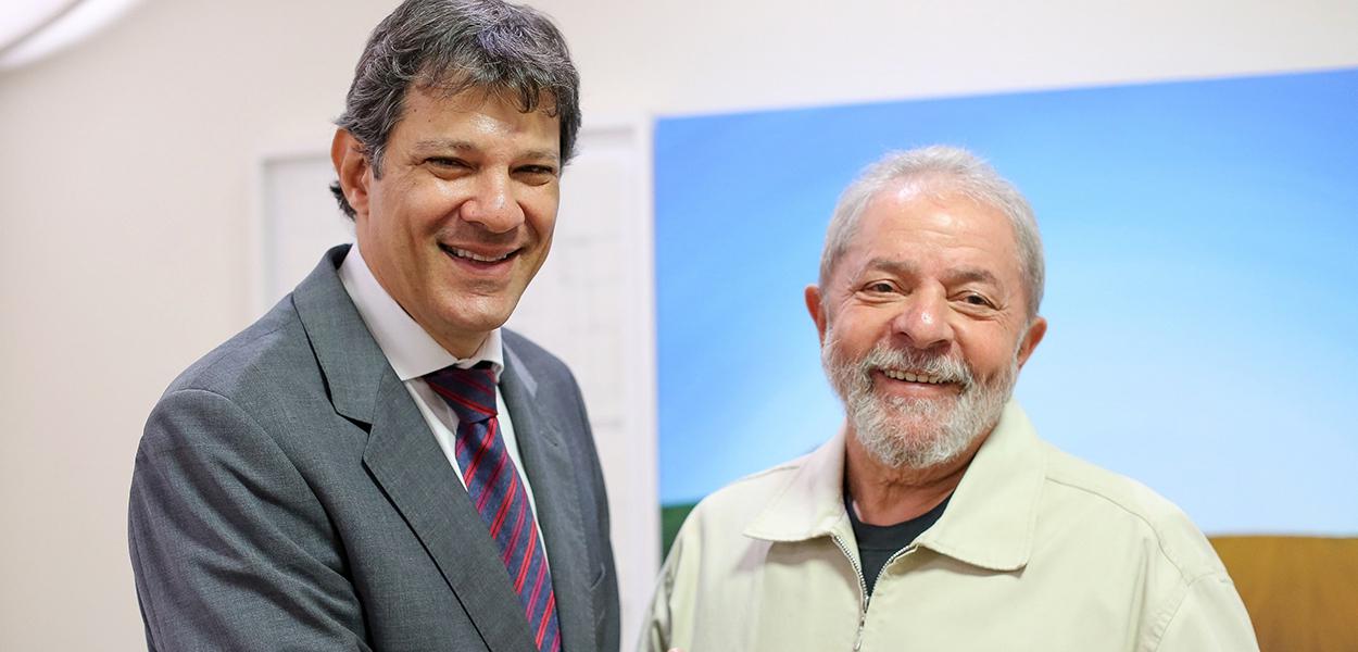 Fernando Haddad e Lula