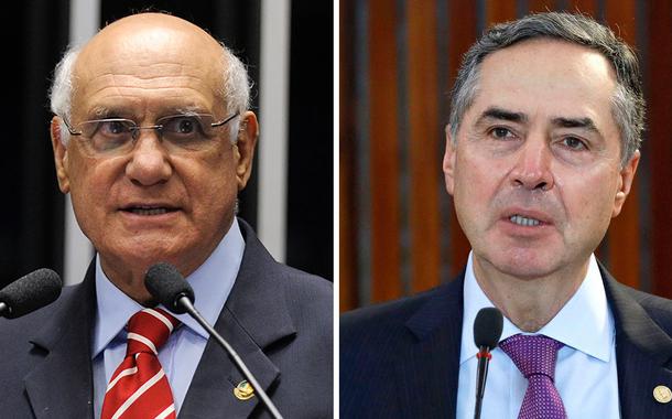 Senador Lasier Martins e o ministro do STF Luís Roberto Barroso