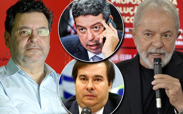 Rui Costa Pimenta, Arthur Lira, Rodrigo Maia e Lula
