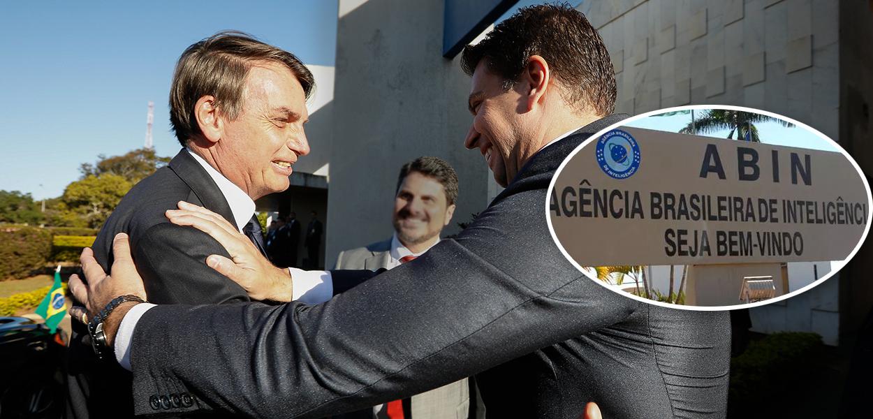 Jair Bolsonaro e Alexandre Ramagem Rodrigues