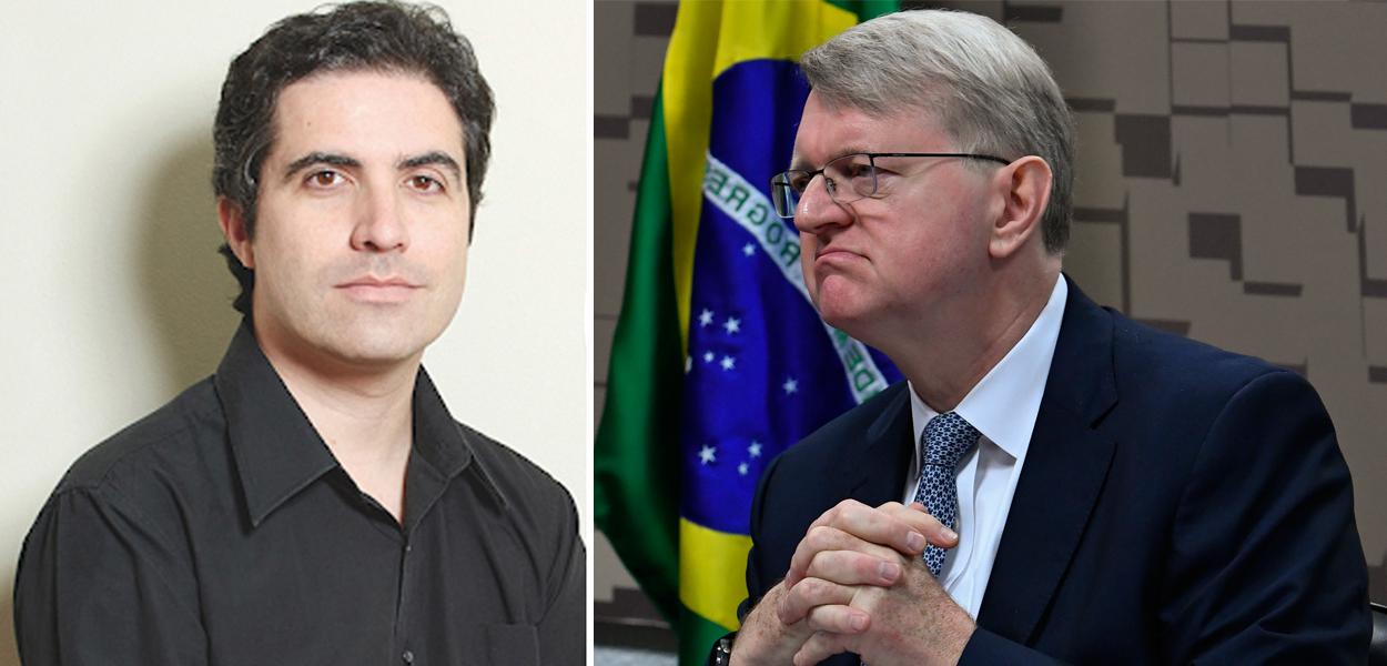 Bernardo Mello Franco e Nestor Forster