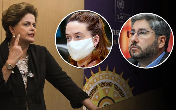 Dilma Rousseff, Isa Penna e Fernando Cury