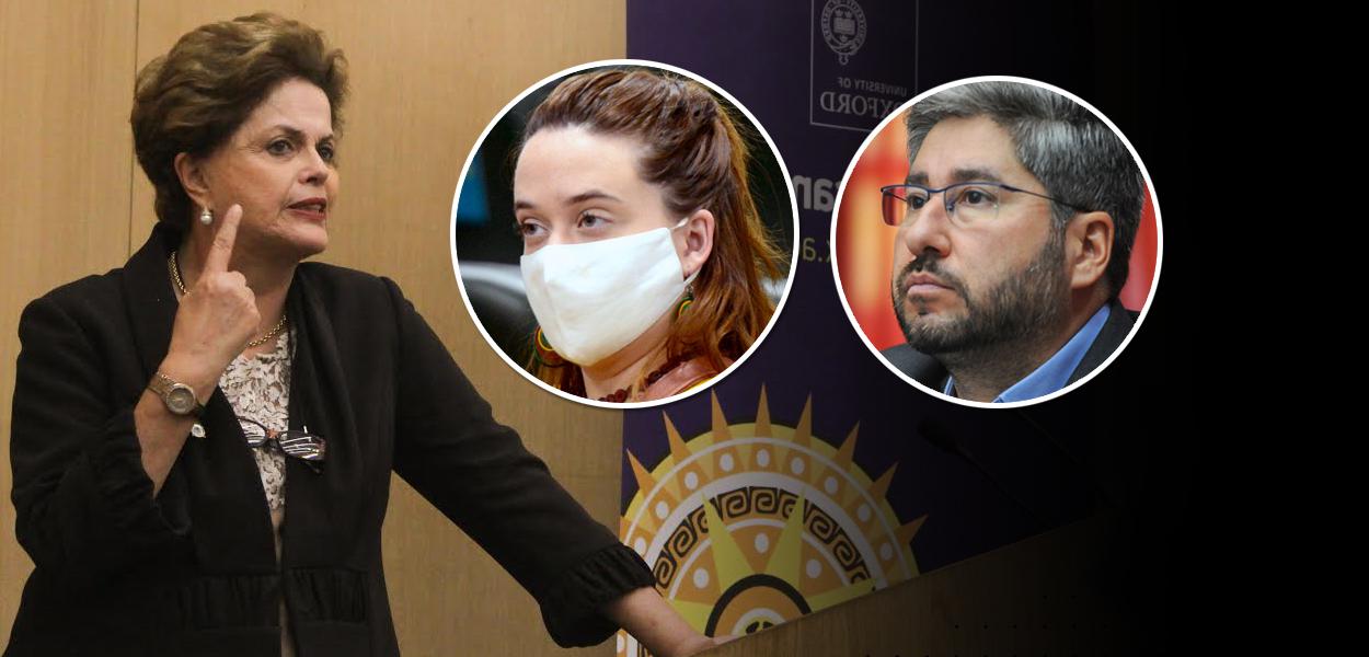 Dilma Rousseff, Isa Penna e Fernando Cury