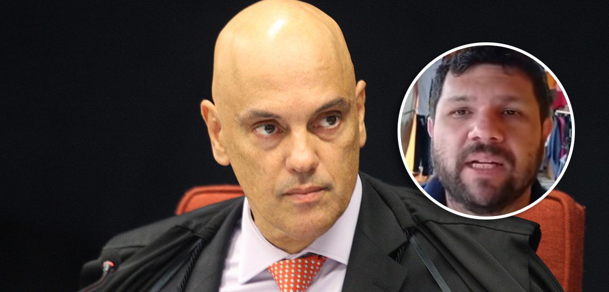 Alexandre de Moraes e Oswaldo Eustáquio