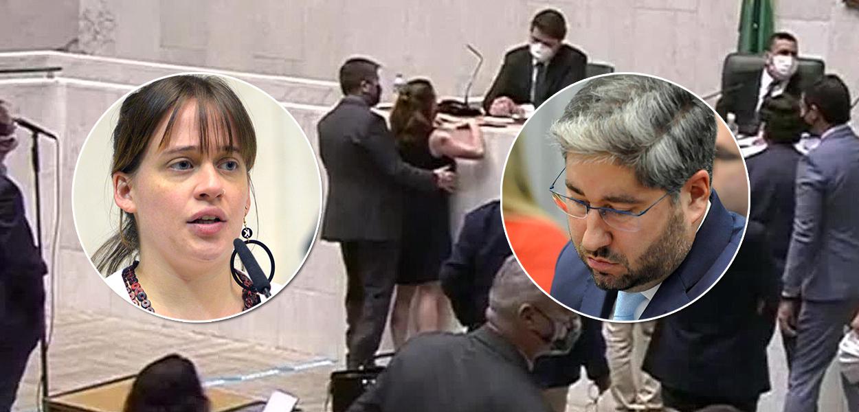 Isa Penna e Fernando Cury