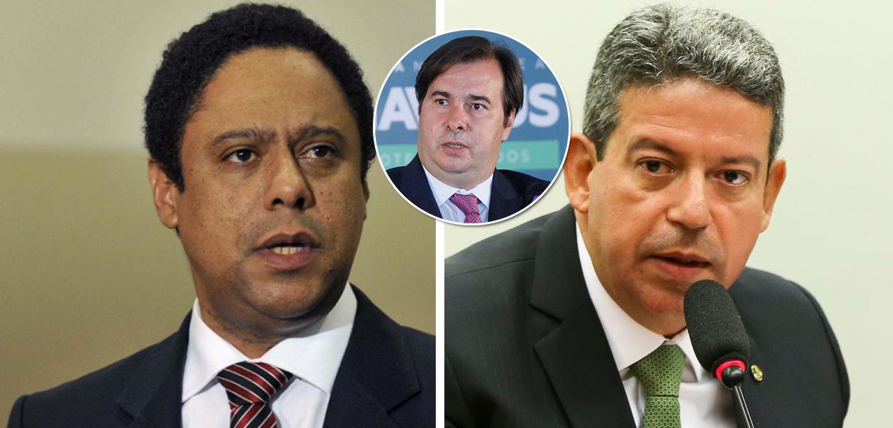 Orlando Silva, Rodrigo Maia e Arthur Lira