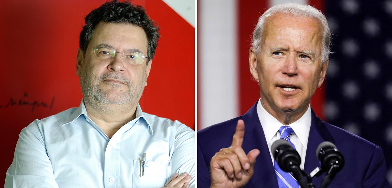 Rui Costa Pimenta e Joe Biden